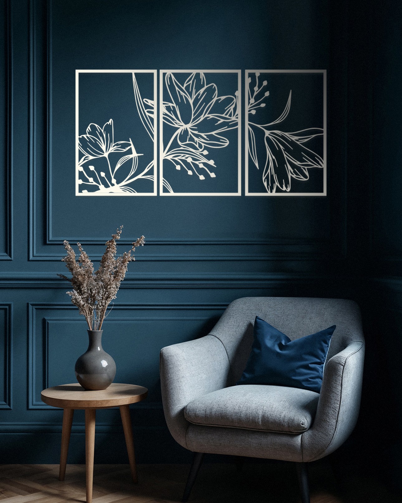 Tablou metal Magnolia