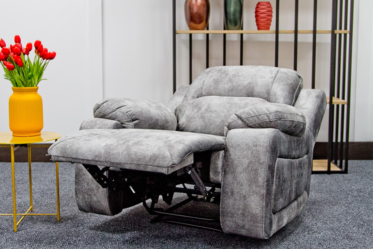 FOTOLIU CU RECLINER CASINO INFINITY 15 GREY